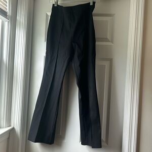 Mango flared black pants